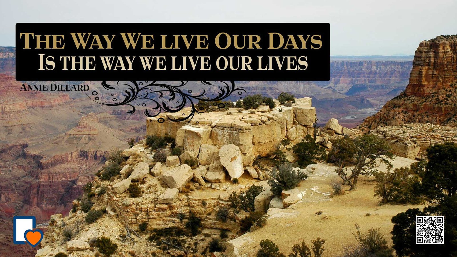 The Way We Live Our Days Is The Way We Live Our Lives -Annie Dillard