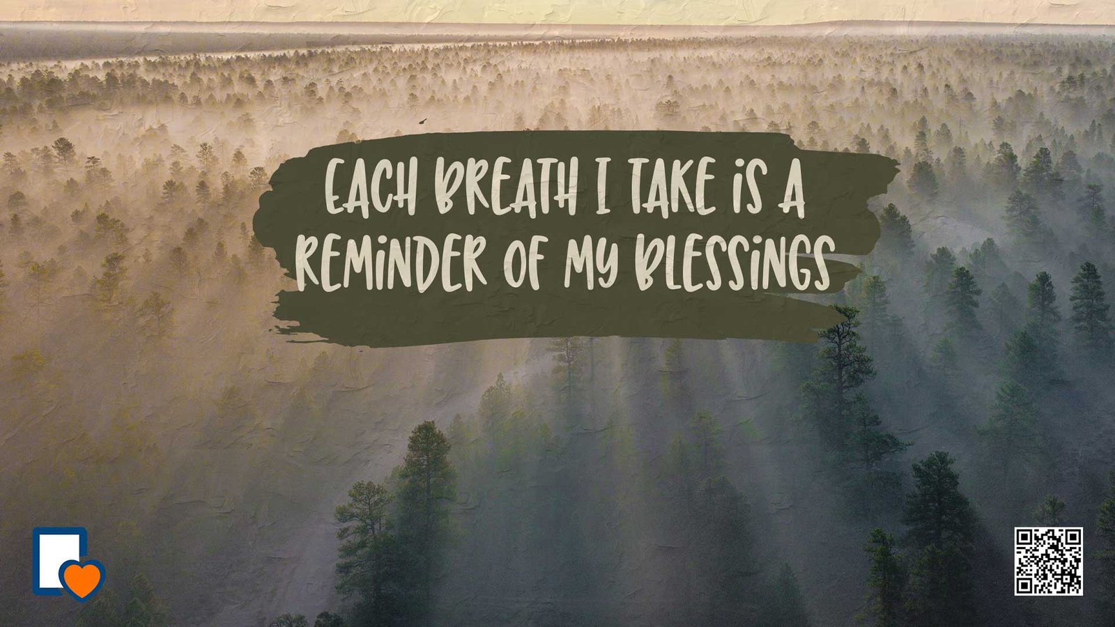 Each breath I take is a reminder of my blessings -Anonymous