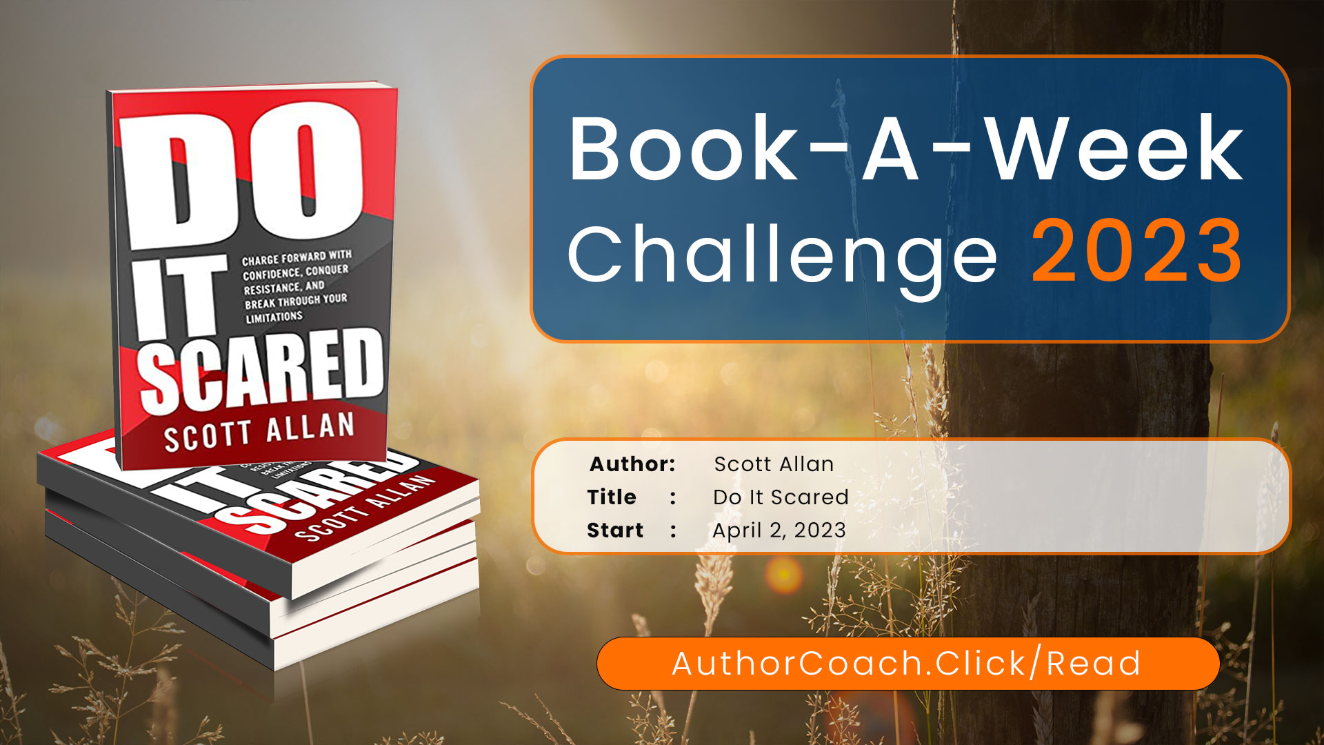 Week of April 2: Do It Scared by Scott Allan
