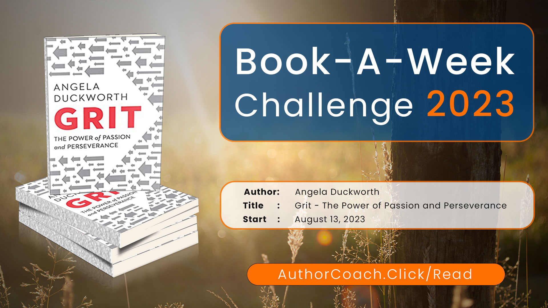 Week of August 13: Grit by Angela Duckworth