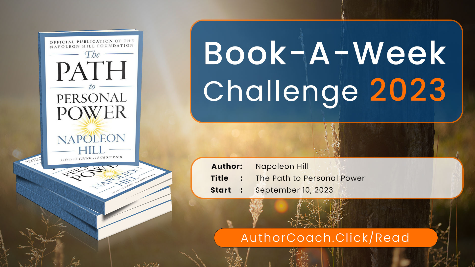 Week of September 10: The Path to Personal Power by Napoleon Hill