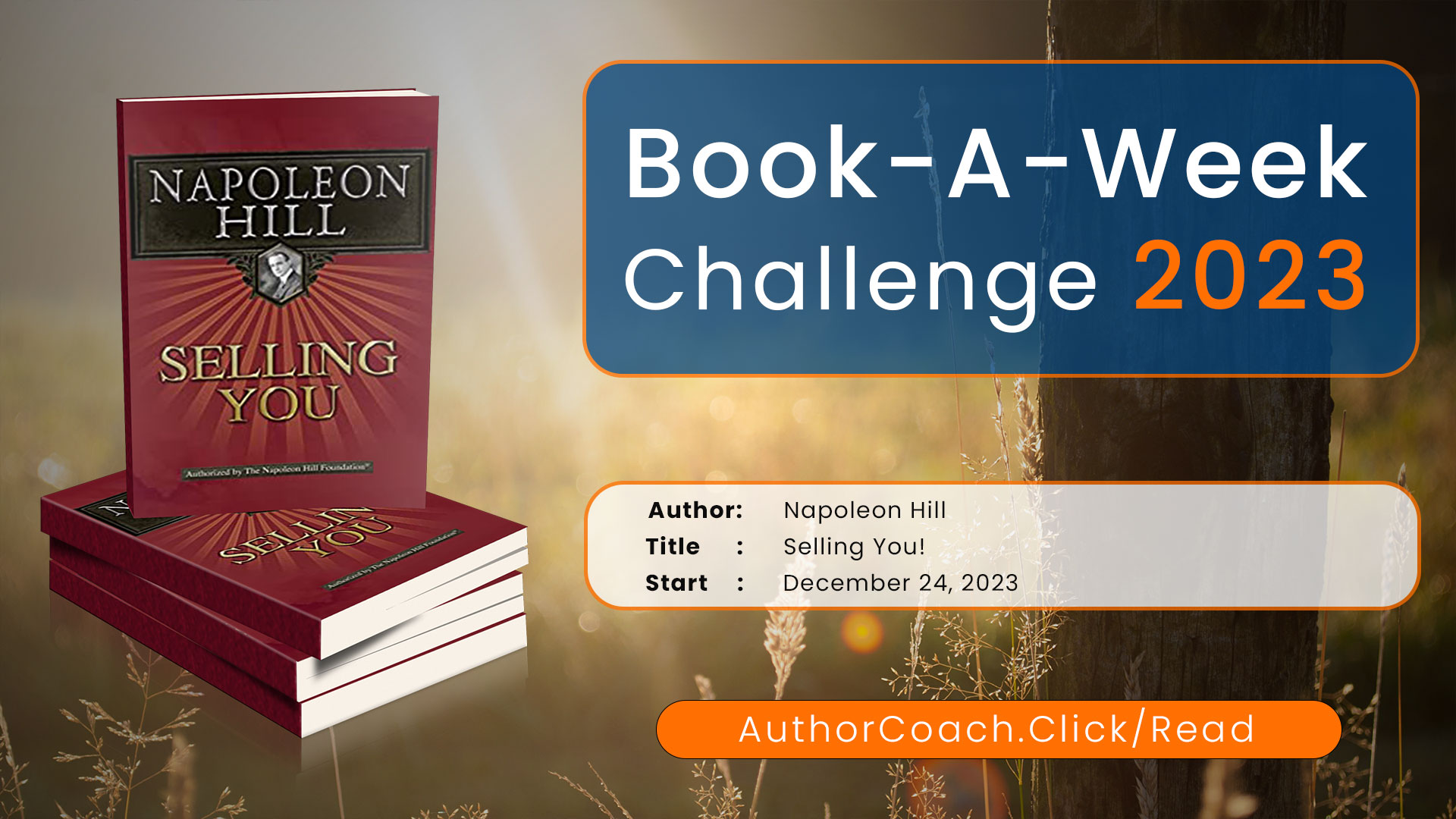 Week of December 24: Selling You by Napoleon Hill